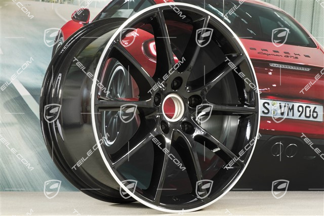 20" Felga Cayenne Design, 10,5J x 20 ET55, czarny wysoki połysk