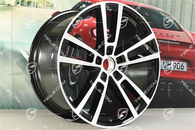 22-inch Sport Design wheel rim, 11,5J x 22 ET61, black high gloss
