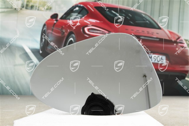 Szkło lusterka, wypukłe, pamięć, podgrzewane, R