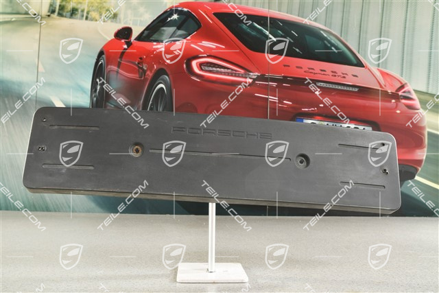 Front bumper number / Licence plate support assemby kit