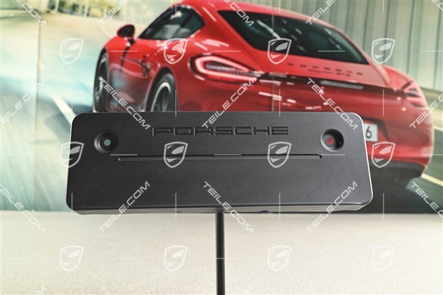 Front bumper licence plate support / holder