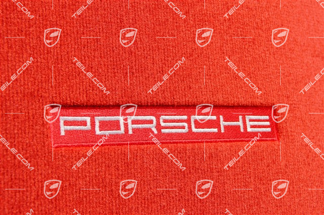 Dywaniki, zestaw, czerwone Carrera Red