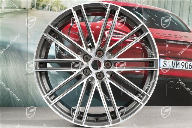 21" komplet felg Turbo IV, 9,5J x 21 ET27 + 10J x 21 ET19