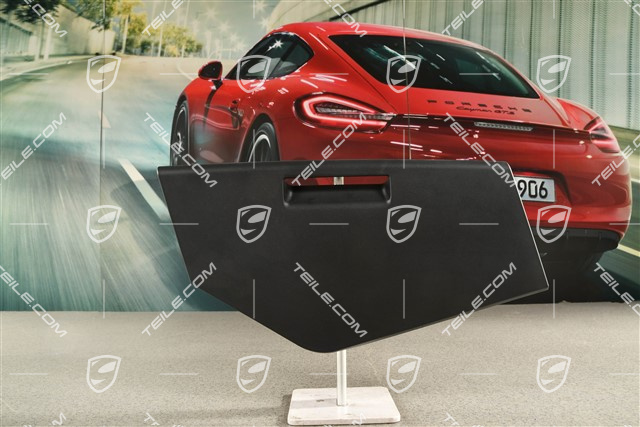 Kofferraumabdeckung / Gepäckraumabdeckung Verkleidung, Schwarzmatt