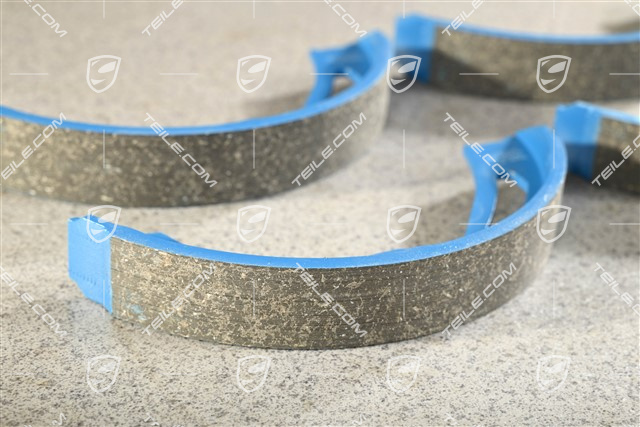 1 Satz Feststellbremse - Bremsbacke, hinten (4 stück)