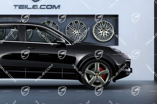 21" Sport Classic komplet kół letnich, felgi 10J x 21 ET50 + opony letnie 295/35 R21, lakier Platinum (półpołysk)