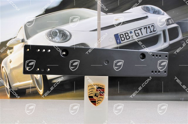 Retaining frame, number plate, GT3 facelift, version 3 Retaining frame, number plate, GT3 facelift, version 3