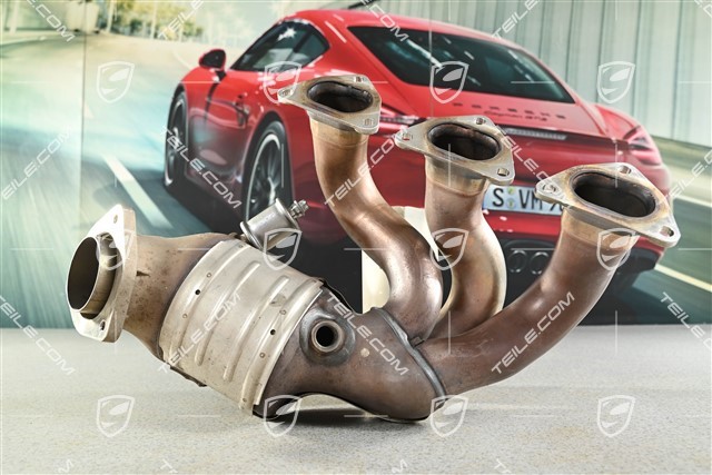 Spyder RS, Kolektor wydechowy z katalizatorem, Zyl. 1-3, R