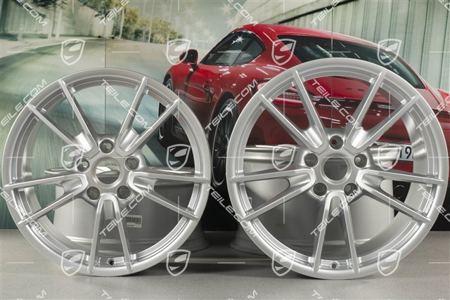 19+20" komplet felg Carrera, felgi: przednie 8,5J x 19 ET52 + tylne 11,5J x 20 ET67