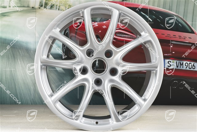 19" Felga, GT2 / GT3RS, 12J x 19 ET51, srebrna