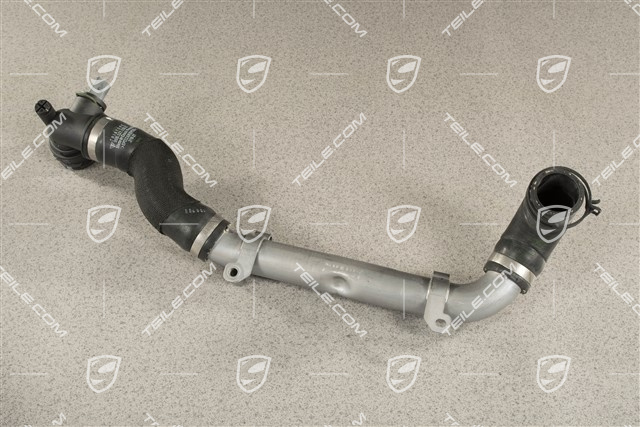 S / GTS / Turbo, Kühlwasserrohr, komplett, Rücklauf