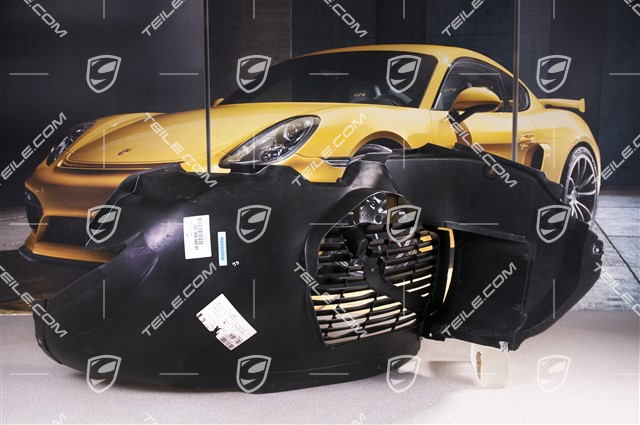 Wheel housing well liner front, front part, Turbo, R