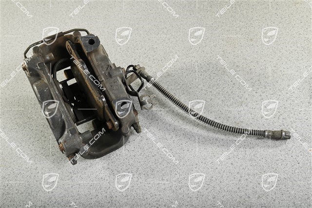 Black fixed caliper, rear axle, L