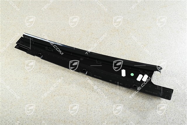 B-Säule Außen Blende, Hinten, Schwarz, L