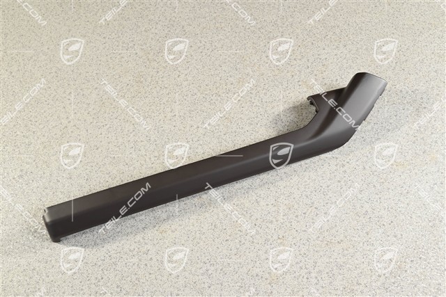 Türverkleidung Zuziehgriff, Abdeckblende, Espresso, L