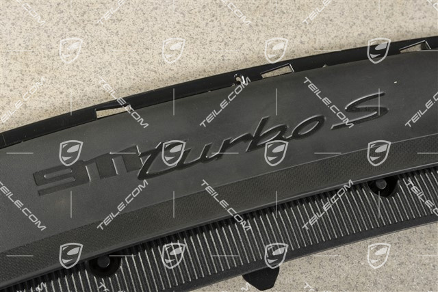 Spoiler complete Turbo S, black