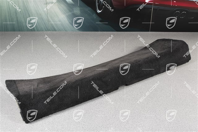 Verkleidung, hinten, Schwarz, Coupe