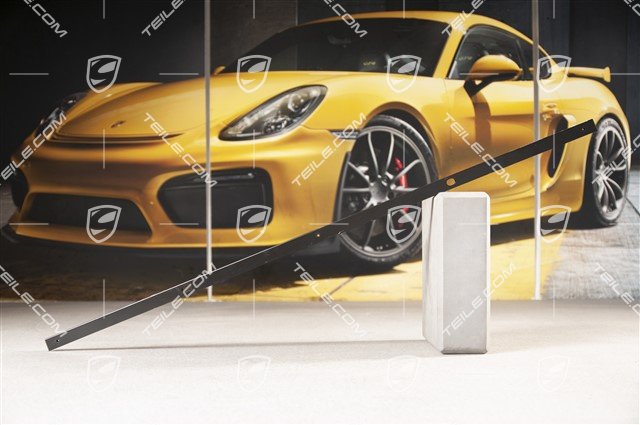 Retaining rail, lower