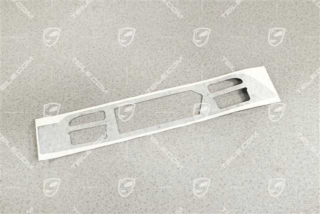 Protective film for the license plate light / license plate lighting