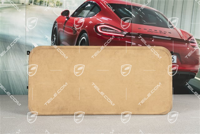 Sunroof / roofliner frame, Alcantara, Sand beige