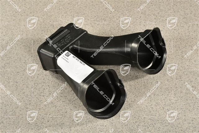 Anschlussstueck / Zwischenstueck für Heizung - Luftfuehrung