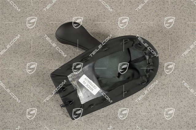 Schalthebelknopf, Sport-silver, schwarz, 5-Gang