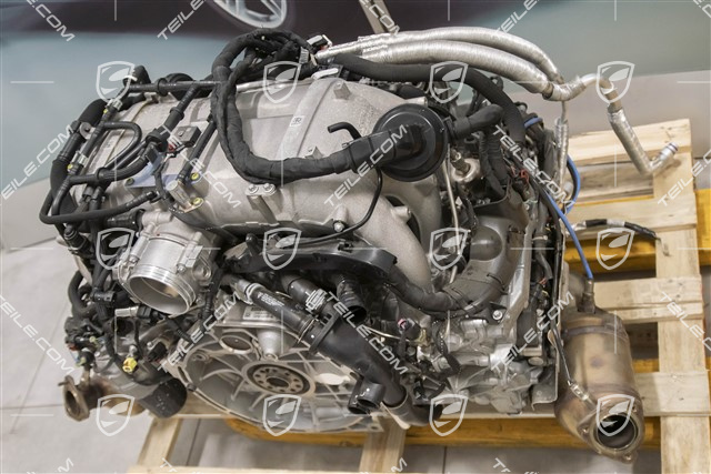 Engine 4.0L for manual gearbox, Cayman GT4 / Boxster Spyder, DWA / 420 PS, complette, mileage about 5.000 km