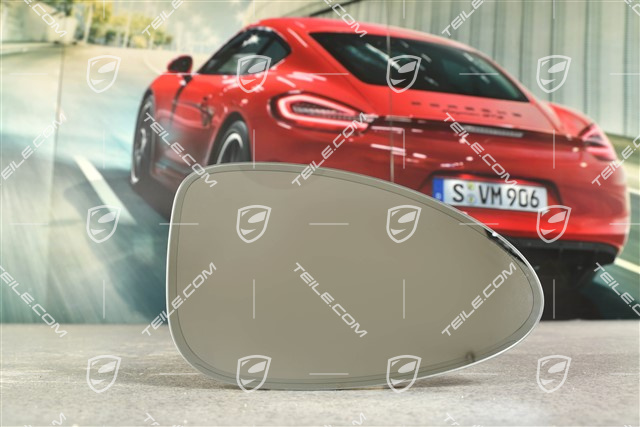 Spiegelglas, Automatisch abblendbar, konvex, R