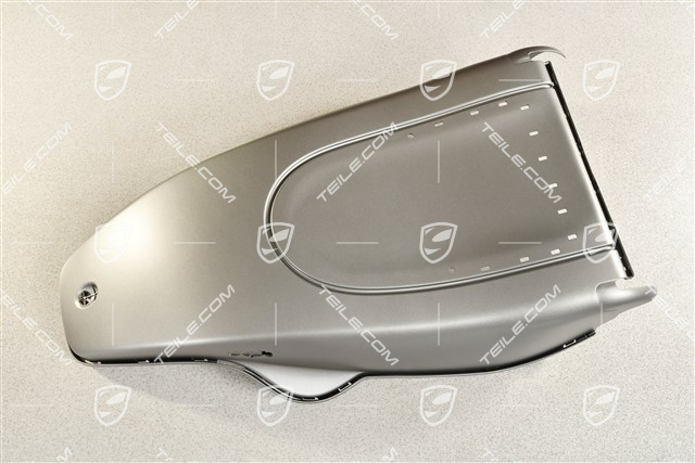 Backrest shell, Sport seat, Volcano grey, R
