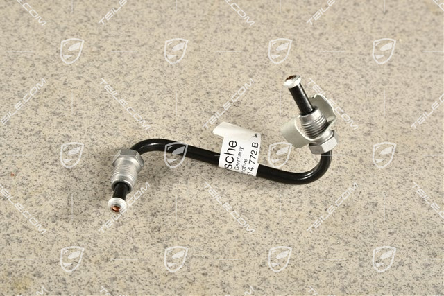 S, Brake line, rear caliper, R