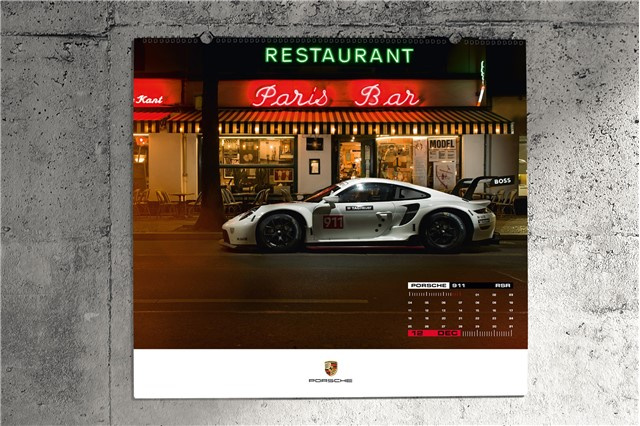 Calendar Porsche 2023 Daily Thrill Porsche