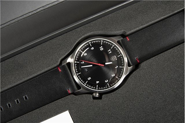 Pure Watch black, shiny silver, black