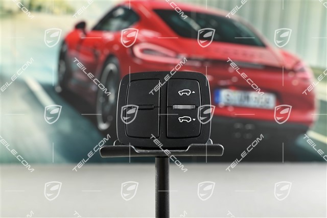 Schalter, Luftfederung mit Niveauregulierung, Schwarz-matt