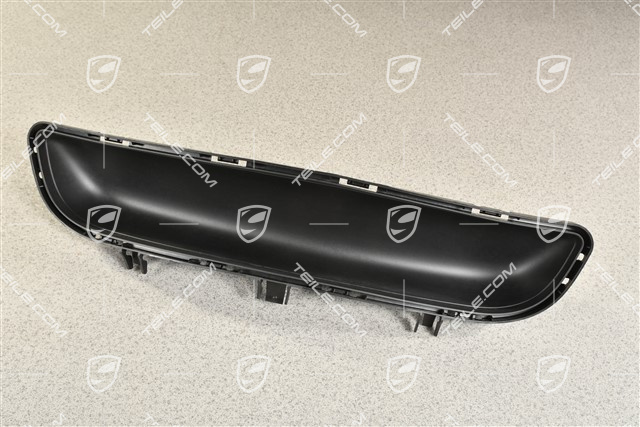 Blenda środkowa zderzaka przedniego, Czarna satyna