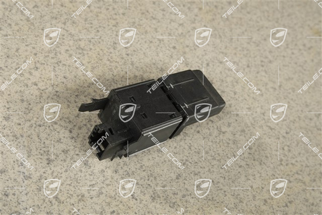 Central locking switch, Black matte