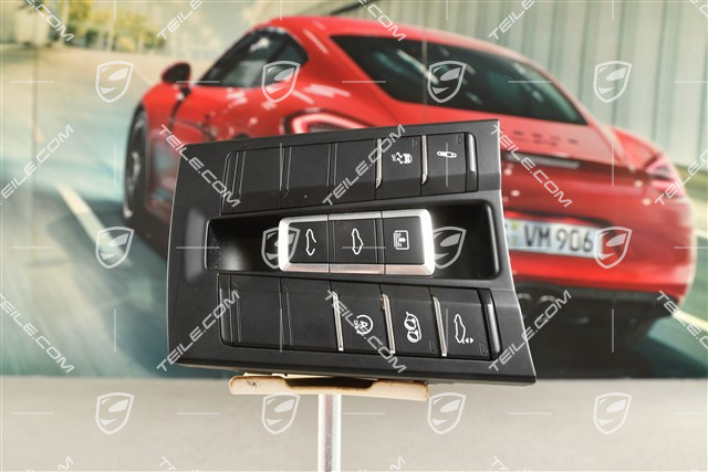 Control panel / switchboard centre console, sliding roof, Coupe