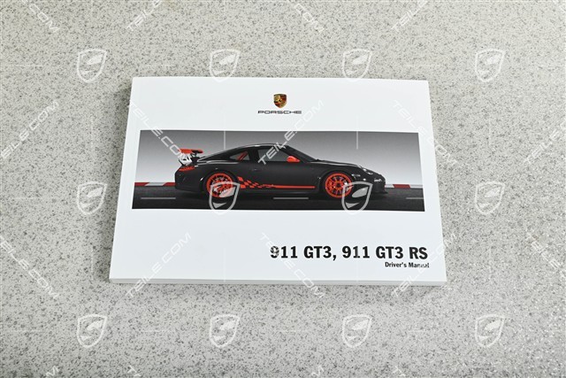Porsche 911 GT3 / GT3RS Instrukcja obsługi, angielski