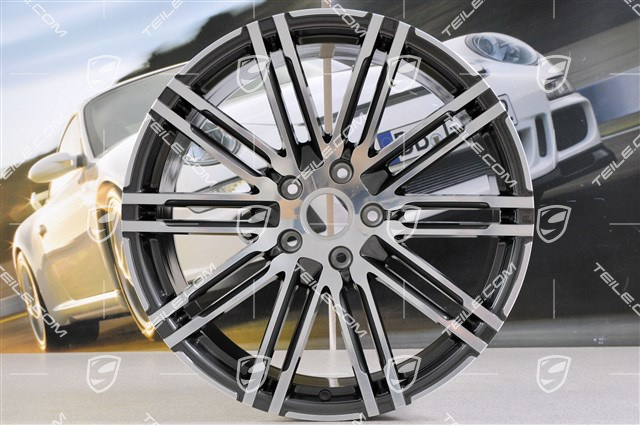 21-inch Felge Turbo III, facelift, 10J x 21 ET50, Titanium