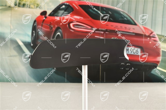 Osłona, hamulec ręczny, lakierowana, czarna