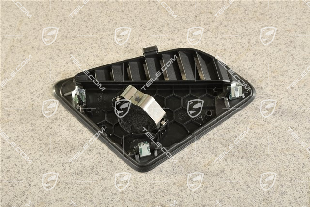 Dashboard cover trim for speaker, Black, R