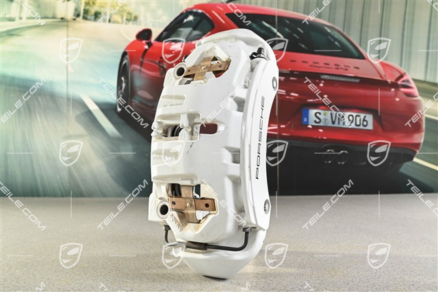 Brake calliper, front axle, 19 inch, White, PSCB, L