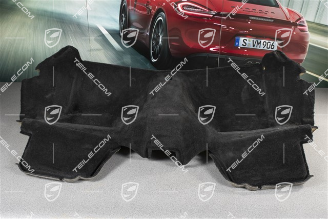 Wykładzina przyklejana, Cabrio, Czarna