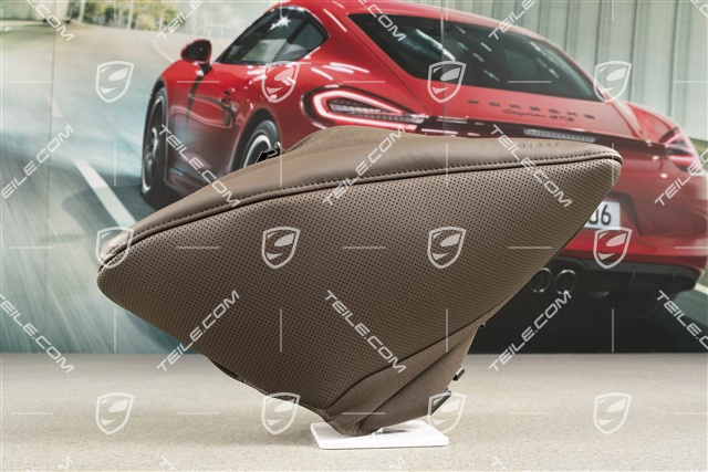 Lehnenbezug, Seitenteil, mit Airbag perforiert, Sattelbraun, R