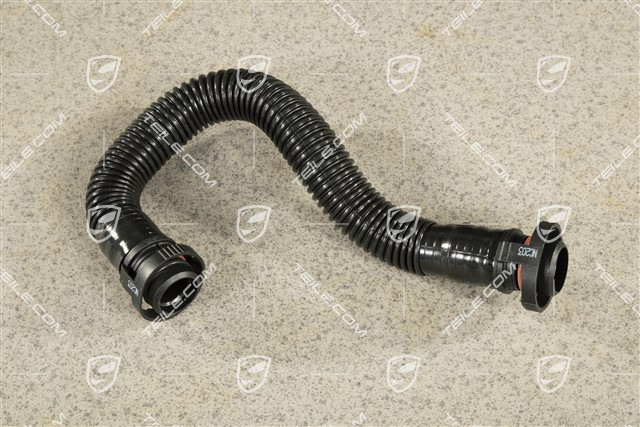 Breather line, Crankcase housing, 4,8L 384/405kW