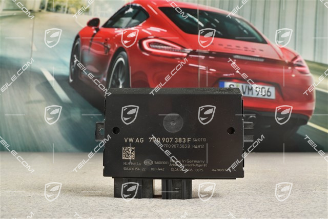 Control unit, trailer coupling