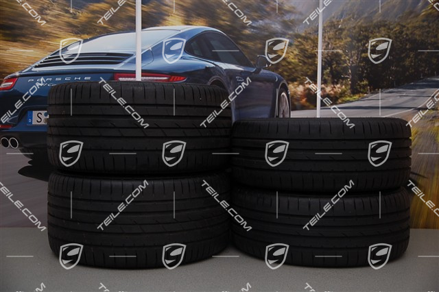 19" Komplet kół letnich Carrera, 8,5J x 19 ET54 + 11J x 19 ET69, opony letnie 235/40 R19 + 285/35 R19