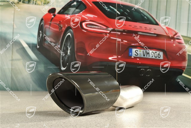 Tail pipe, inner, black, R