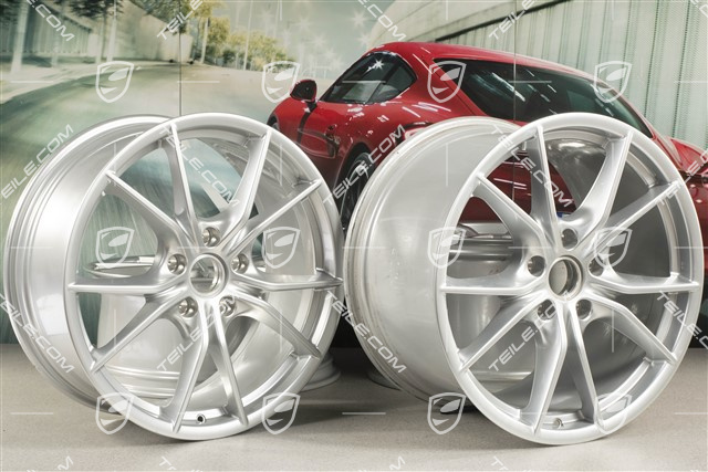20" Carrera S (IV) Felgensatz, Felgen 8,5 J x 20 ET49 + 11,5 J x 20 ET76, für Sommerbetrieb