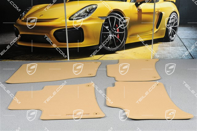 Fußmatten Satz, Climatronic CFKW - frei, luxorbeige