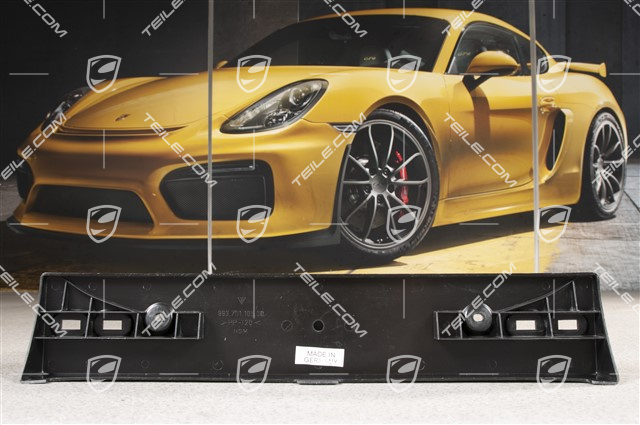 Front bumper number / Licence plate support